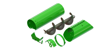 LANAUG1135K -- Unloading auger extension for John Deere® 60, 70, & S Series augers (NON-HUR)